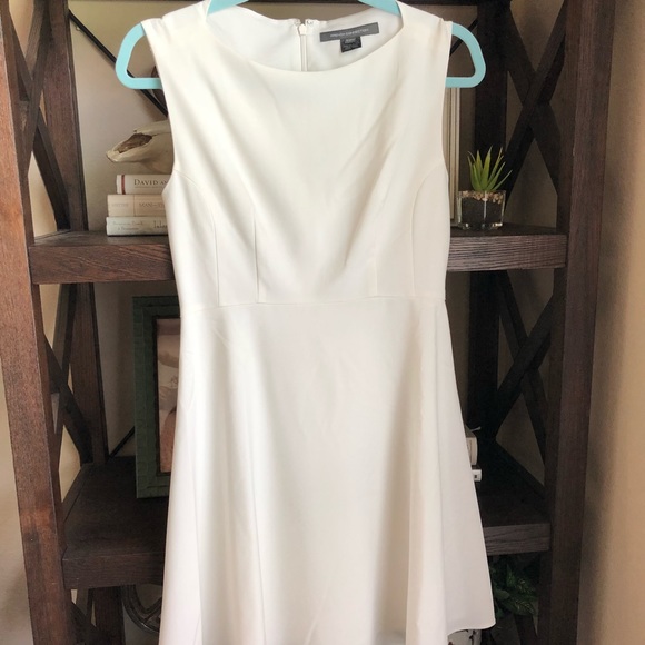 French connection white mini dress size 2 - Picture 1 of 3